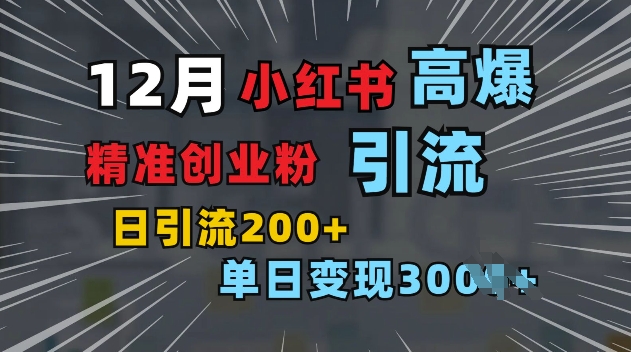 小红书一张图片“引爆”创业粉，单日+200+精准创业粉 可筛选付费意识创业粉【揭秘】-搞个副业