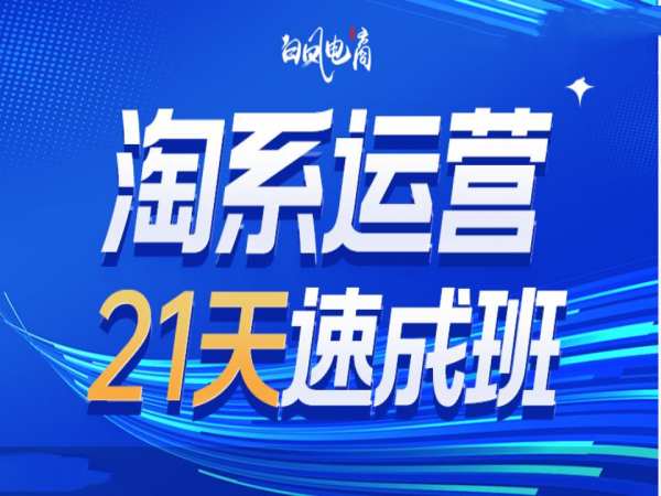 淘系运营21天速成班35期，年前最后一波和2025方向-搞个副业