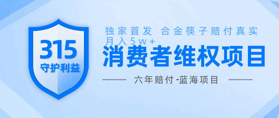 维Q赔付合金筷子玩法小白也能月入5w+风口项目实操-搞个副业
