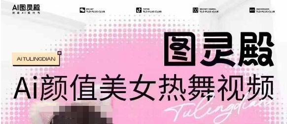 全网首发，原价988图灵殿AI颜值美女热舞视频，云端生图，轻松过原创-搞个副业