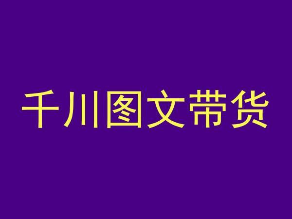 千川图文带货，测品+认知+实操+学员问题，抖音千川教程投放教程-搞个副业