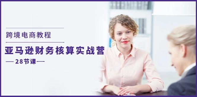 跨境电商教程：亚马逊-财务核算实战营(28节课-搞个副业