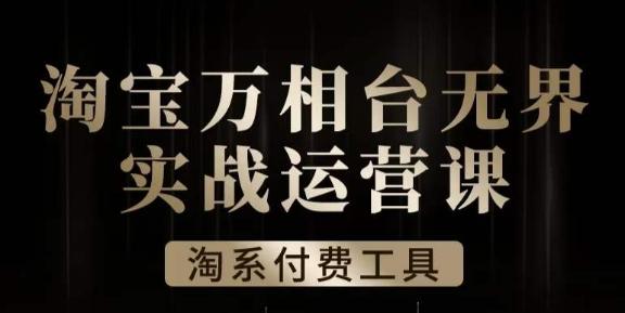 沧海·淘系万相台无界实战运营课，万相台无界实操全案例解析-搞个副业