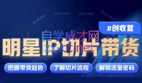 交个朋友·明星IP切片带货爆单营-搞个副业