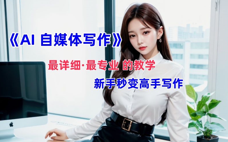 AI自媒体文章创作全网最详细教程，新手秒变写作高手，多方位发展-搞个副业