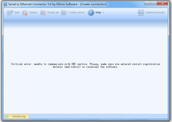 Serial to Ethernet Connector(串口共享器) v5.0.8 绿色版-搞个副业