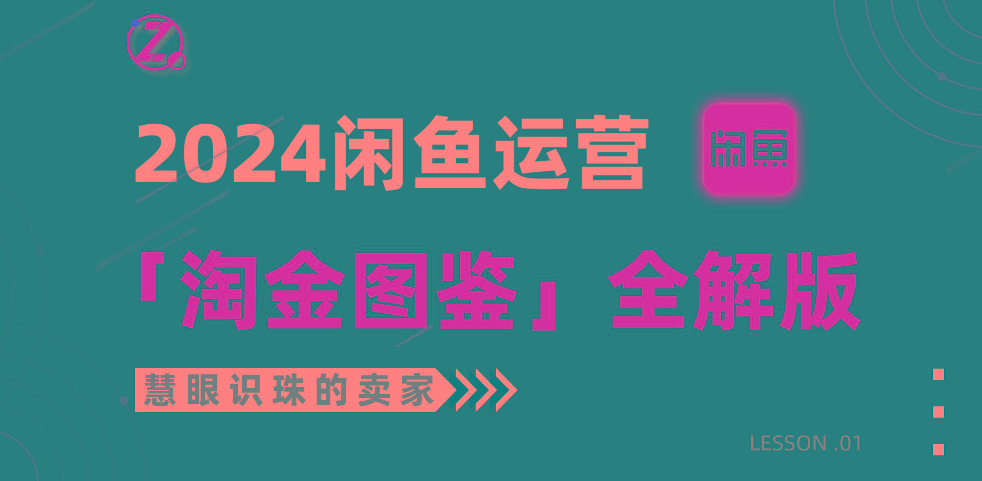 (9738期)2024闲鱼运营，【淘金图鉴】全解版-搞个副业