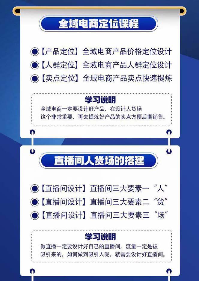 图片[4]-全域电商-粗暴玩法课：10亿销售经验干货分享！定位/免费起号/千川投流-搞个副业