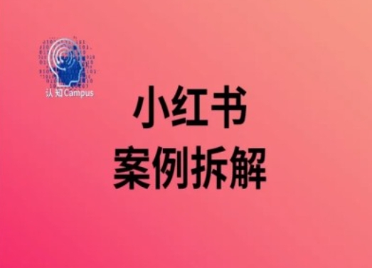 小红书案例拆解，深度解读小红书40万粉-搞个副业