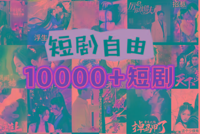 打造完全属于自己的个人短剧库，实现网盘拉新与私域变现的完美融合！-搞个副业