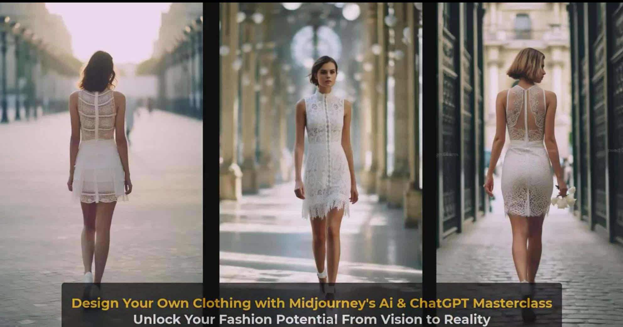 图片[2]-利用 Midjourneys Ai 人工智能设计自己的服装AI大师班-10节课-中英字幕-搞个副业