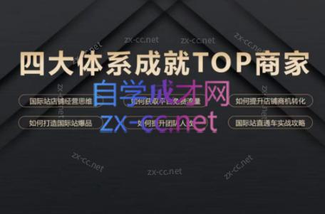 华曜·阿里巴巴国际站认知及直通车实操课程-搞个副业