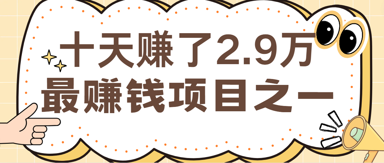 闲鱼小红书最赚钱项目之一，纯手机操作简单，小白必学轻松月入6万+-搞个副业