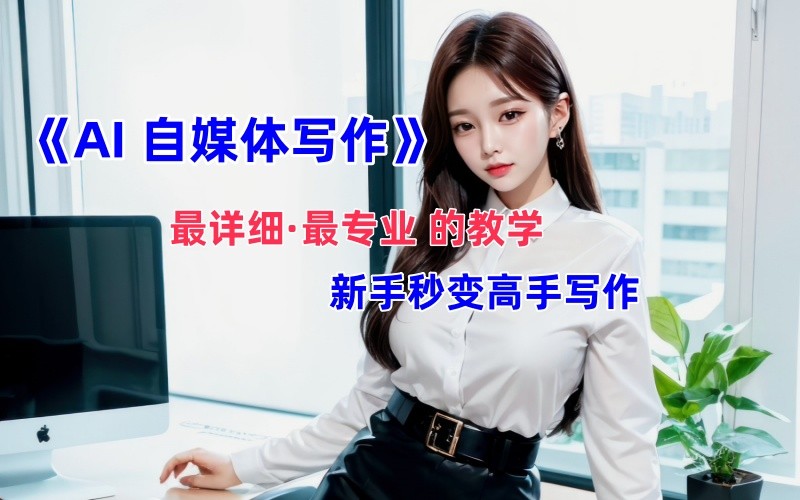 全网最全最细最专业的“AI自媒体写作”教学，新手小白秒变写作高手！-搞个副业