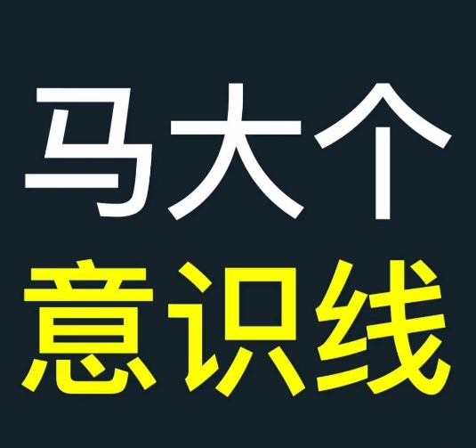 马大个意识线，一门改变人生意识的课程，讲解什么是能力线什么是意识线-搞个副业