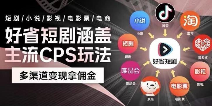 最新爆火好省短剧推广项目，轻松日入1000+，操作简单，人人可做-搞个副业