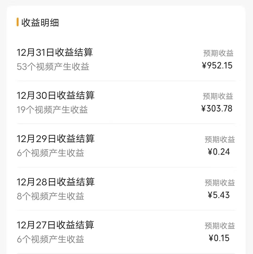 (8550期)每天半小时轻松月入过万，适合任意人群，小白无脑操作，AI条条原创视频-搞个副业