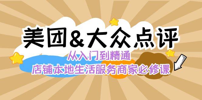 美团+大众点评 从入门到精通：店铺本地生活 流量提升 店铺运营 推广秘术 评价管理-搞个副业