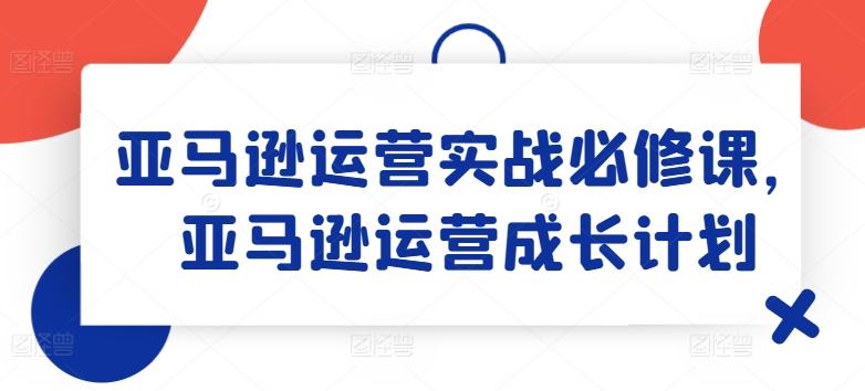 亚马逊运营实战必修课，亚马逊运营成长计划-搞个副业